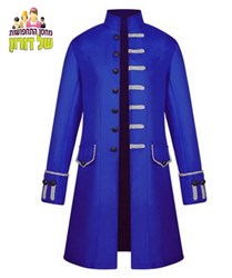 מעיל ויקטוריאני רנסאנס כחול
