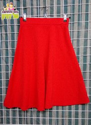 חצאית אדומה שנות ה 70