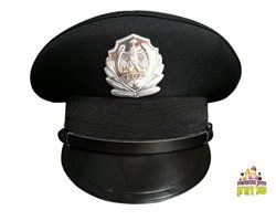 כובע משטרה שחור