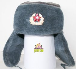 כובע פרווה צבאי רוסי סובייטי