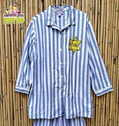 חולצת אסיר מחנה ריכוז שואה