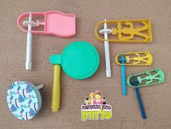 מגוון רעשנים וינטג