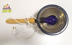 מנורה כחולה רפואית שנות ה 50-60