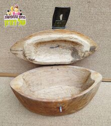 קופסת עץ עתיקה לאחסון עלי טבק