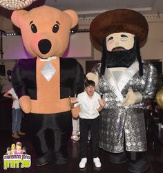 דובי חום ענק מתנפח