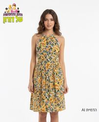 שמלת מקסי קייצית וקלילה וינטג'