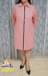 שמלת חולצה רטרו שנות ה80