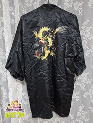 חלוקי סאטן בסגנון קימונו דרקונים