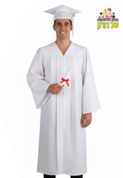 גלימת שופט לבנה