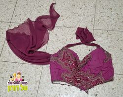 בגדי חצר אלף לילה ולילה ורוד