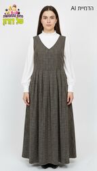 שמלת סרפן חלוצה כפרית