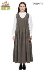 שמלת סרפן חלוצה כפרית