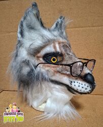 מסיכת זאב לטקס