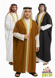 מגוון ג'לביות מוסלמיות