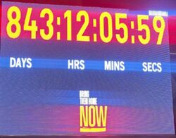 שלטי מאבק להחזרת החטופים 7 באוקטובר