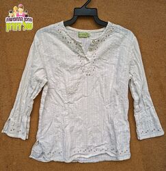 חולצת כותנה כפרית חגיגית