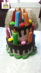 כובע לראש עוגת יום הולדת