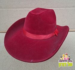 כובע קאבוי בורדו
