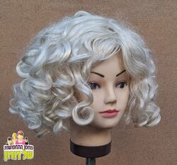 פאת בלונד מתולתל מרלין מונרו