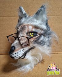 מסיכת זאב לטקס