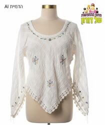 חולצת פולקלור כפרית