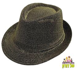 כובע ברנש ג'אז מסיבה נוצץ