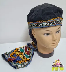 כובע פרנג'י בוכרי טג'יקי לנשים